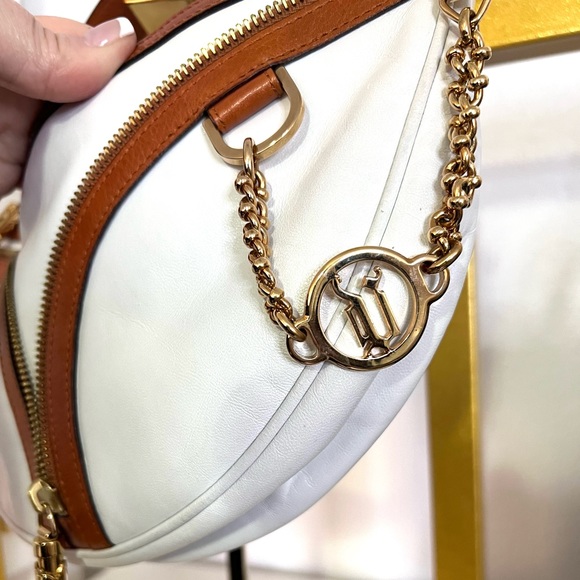 VERSACE Repeat Leather Shoulder Bag - Picture 7 of 16